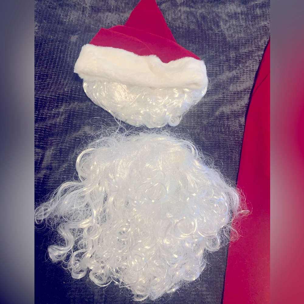 NWOT Santa Costume 9 pieces just in time for the Holidays - Picture 7 of 7